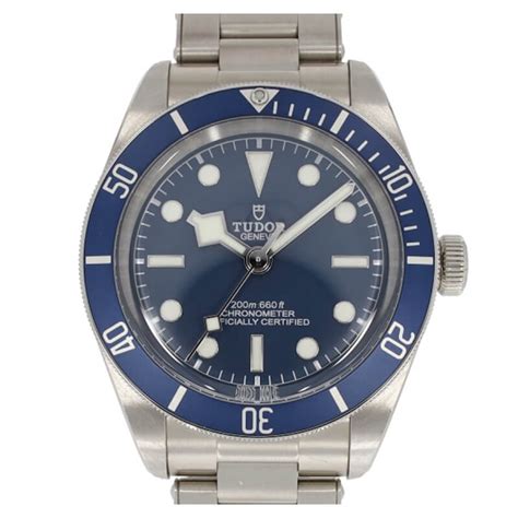 tudor 79030b|tudor black bay blue dial.